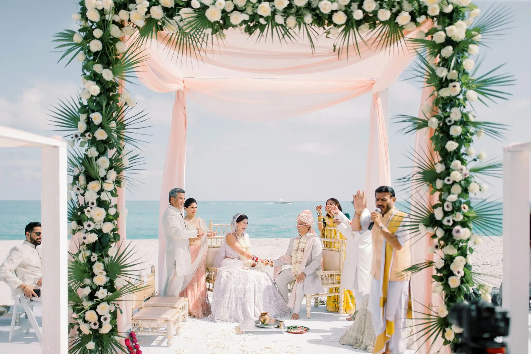 Luxury wedding decoration by Saffron Collective, premium wedding planners in Gurgaon
